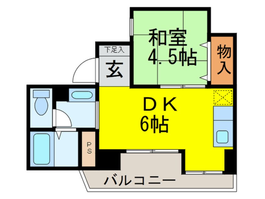 間取図 ト－アハイツ