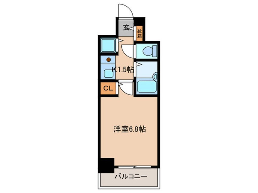 間取図 プレサンス同心アーバンステージ