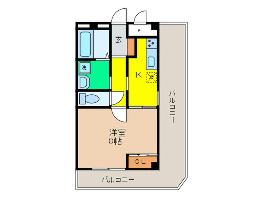 間取図 ディアコートショーエイ