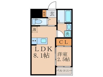 間取図 セントレジデンス伏見稲荷