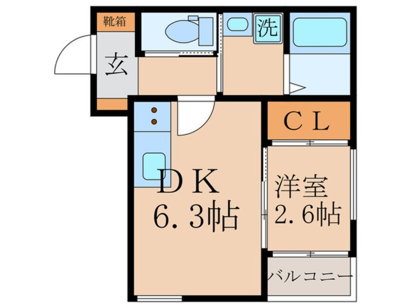 間取図 セントレジデンス伏見稲荷