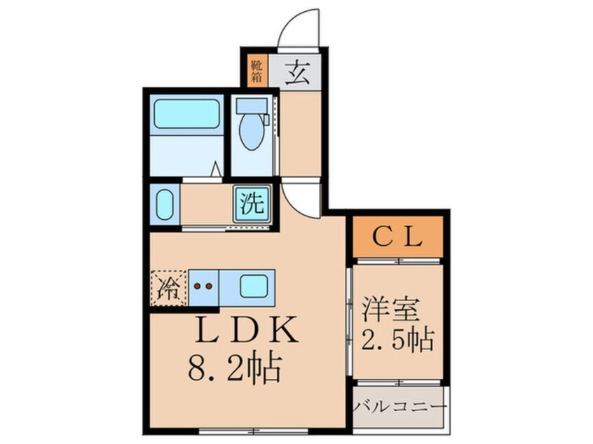 間取図 セントレジデンス伏見稲荷