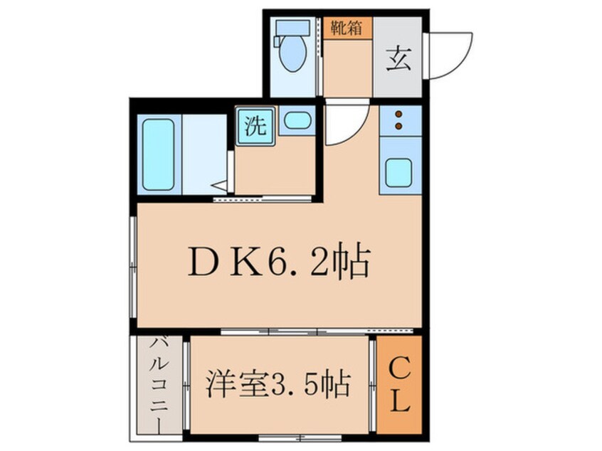 間取図 セントレジデンス伏見稲荷