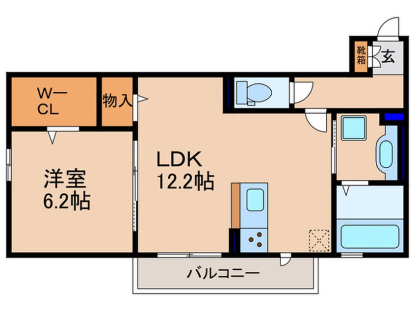 間取図 リバーハイツⅡ