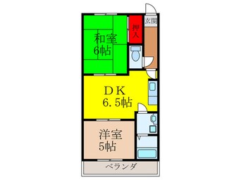 間取図 ロイヤル旭丘