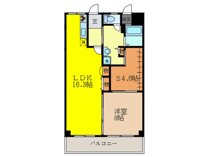 間取図 内田ロイヤルハイツ