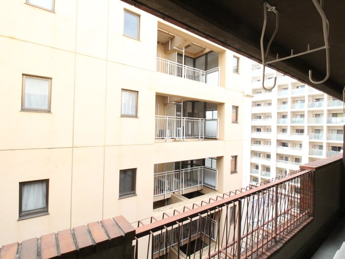 室内からの展望 内田ロイヤルハイツ