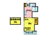ウインライフ高見の里 1DKの間取り