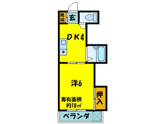 間取図 ウインライフ高見の里