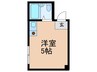 フォレストゲート長居公園 1Rの間取り