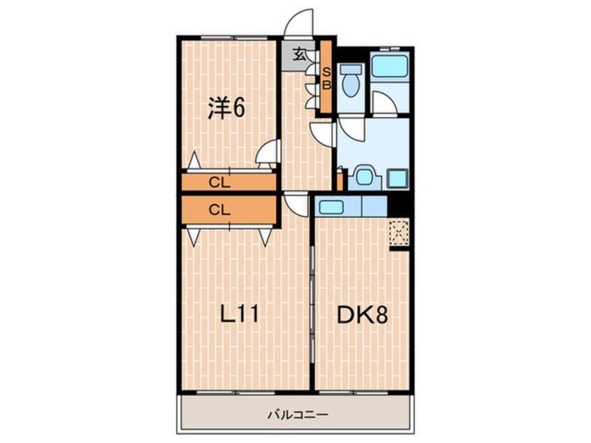 間取図 苦楽園グリーンハイツ