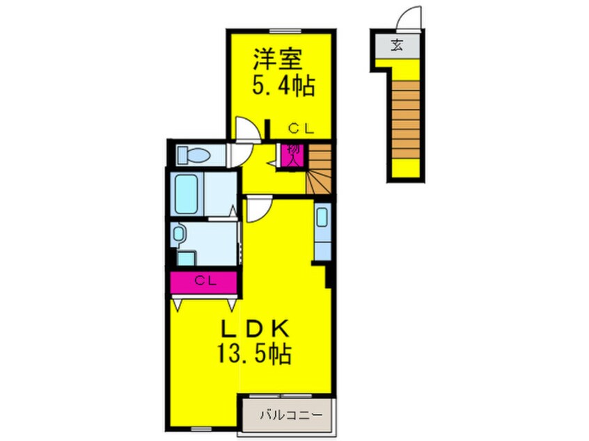 間取図 オーセンティックⅣ