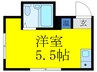 KSコート江坂東 1Rの間取り