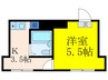 KSコート江坂東 1Kの間取り