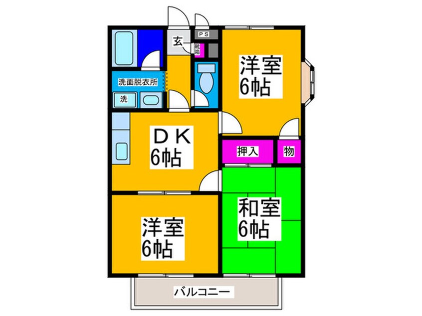 間取図 モアクレスト