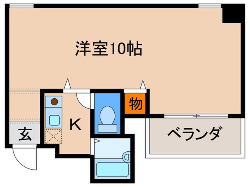 間取図 ディアコ－ト船場