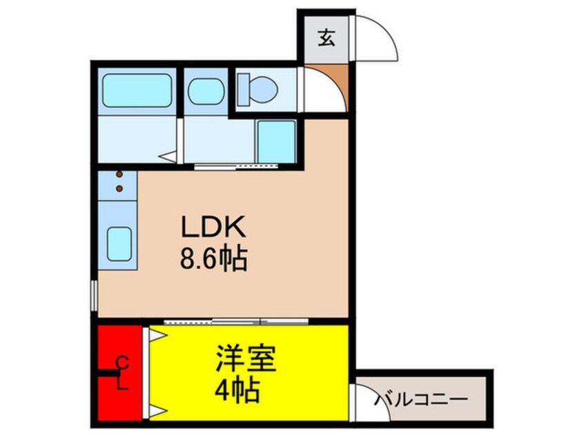 間取図 H-maison加美正覚寺XI