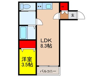 間取図 H-maison加美正覚寺XI