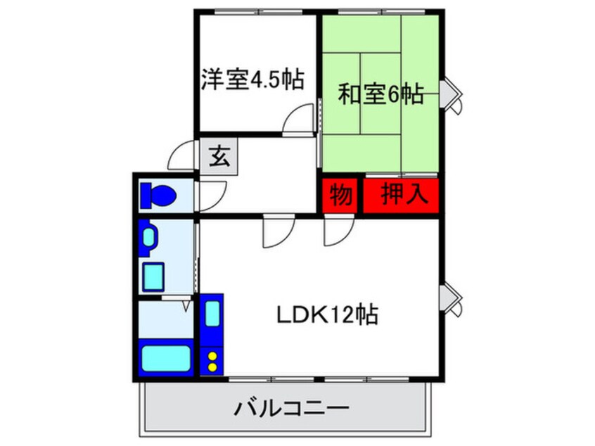 間取図 コーヨーハイツ