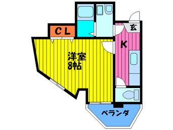 間取図 サンプラザ清水駅前