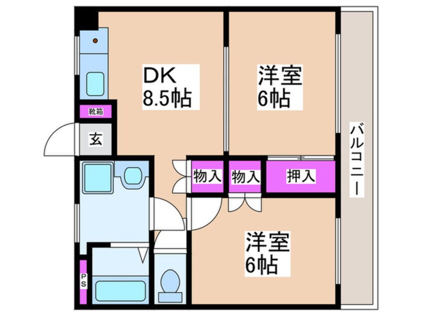 間取図 青葉ビル