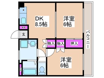 間取図 青葉ビル