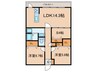 Casa・Fiore 2LDK+Sの間取り