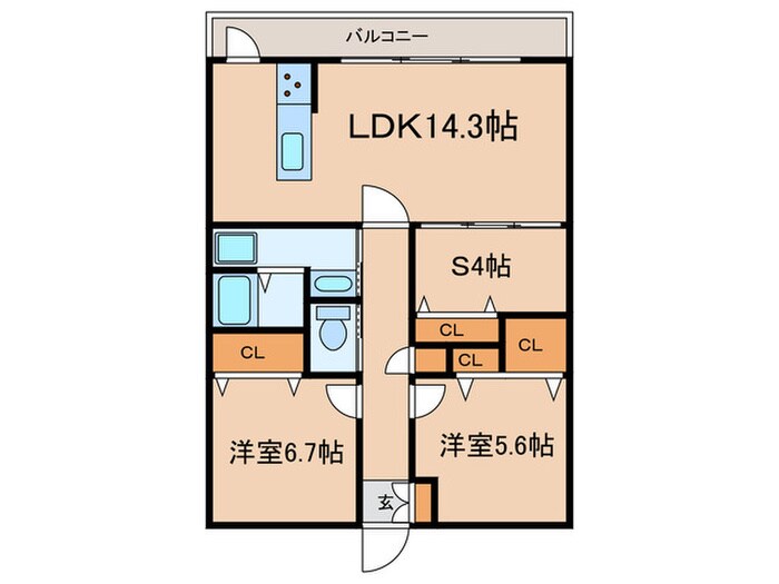 間取り図 Casa・Fiore