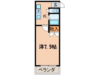 間取図 レジデンス西陣