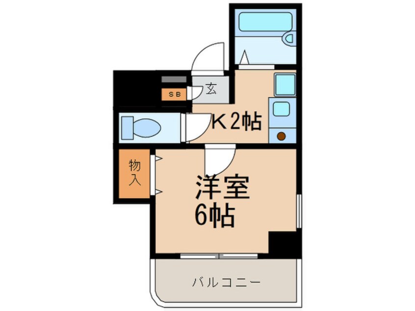 間取図 メゾンドソレイユ