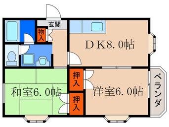 間取図 常葉木邸