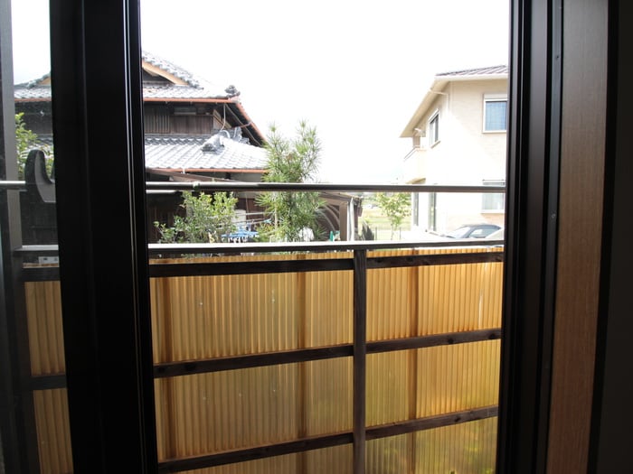 室内からの展望 ガ－デンハイツ福井Ａ棟
