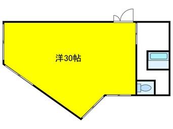 間取図 霞ヶ丘1丁目店舗