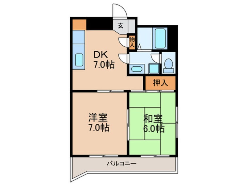 間取図 中野レジデンス