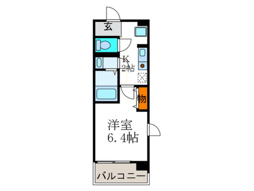 間取図 アルティスタ祇園