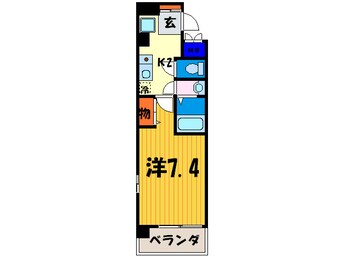 間取図 アルティスタ祇園