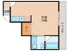 パークメゾン一刻館 1Rの間取り