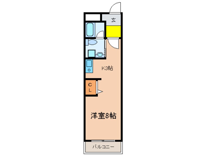 間取図 パークメゾン一刻館