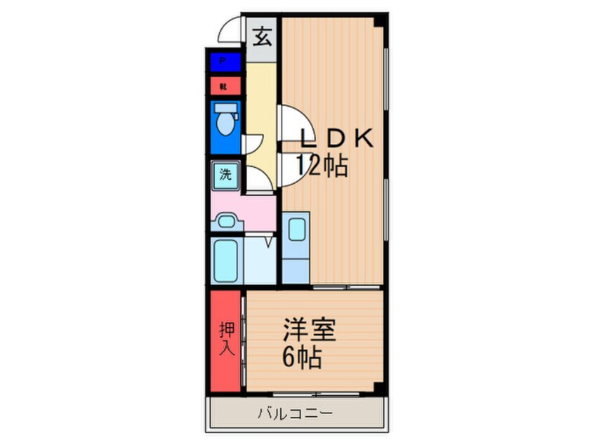 間取図 アビヨン21