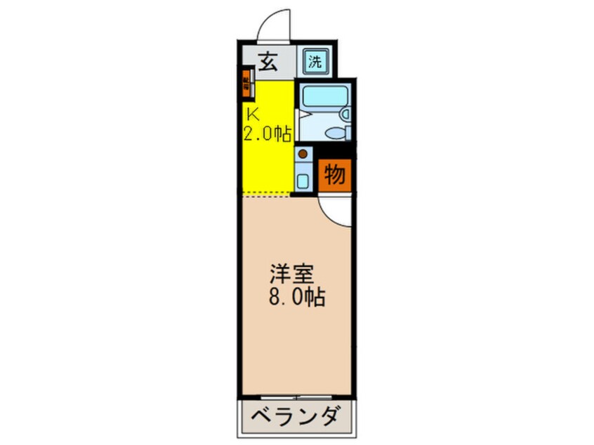 間取図 ローレルメゾン