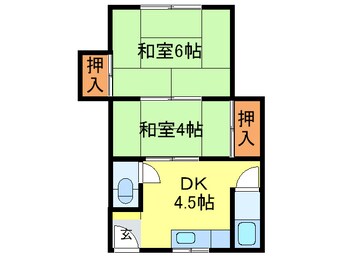 間取図 南花屋敷マンション