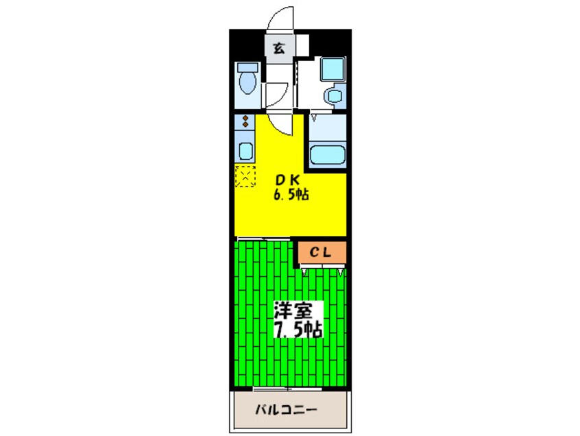 間取図 メゾンバイタルＡ棟