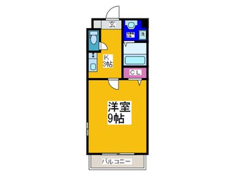 間取図 ステラウッド道明寺Ⅱ