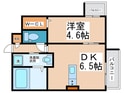 ステラウッド道明寺Ⅱの間取図