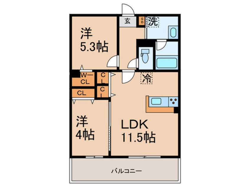 間取図 シュピア・メゾン油小路