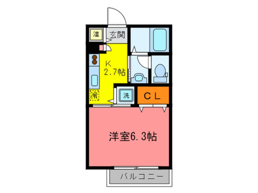 間取図 ロ－ゼンハイム