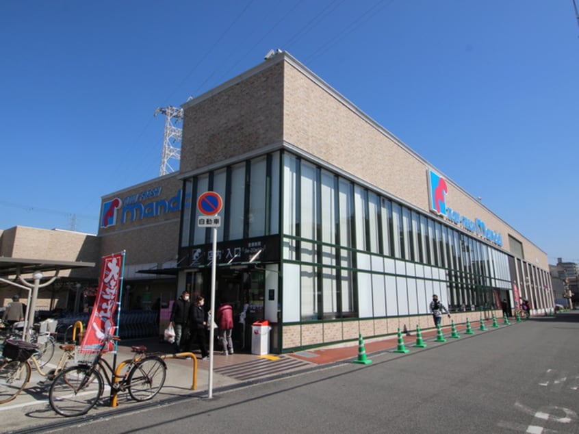 万代 萱島店(スーパー)まで384m エトワ－ル川下Ａ棟