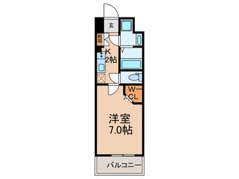 間取図 ミラージュパレス難波幸町