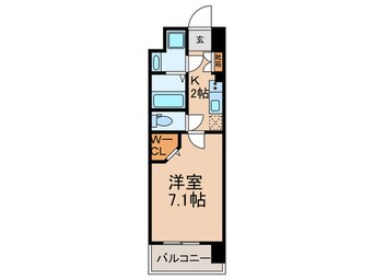 間取図 ミラージュパレス難波幸町