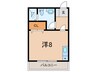 協和荘　第７ 1Rの間取り